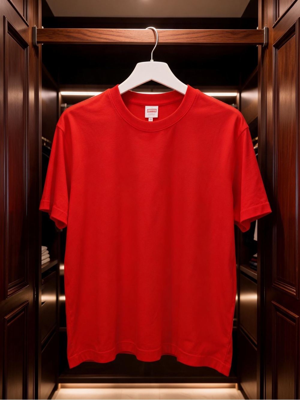Supreme Red Short Sleeve Crewneck T-Shirt